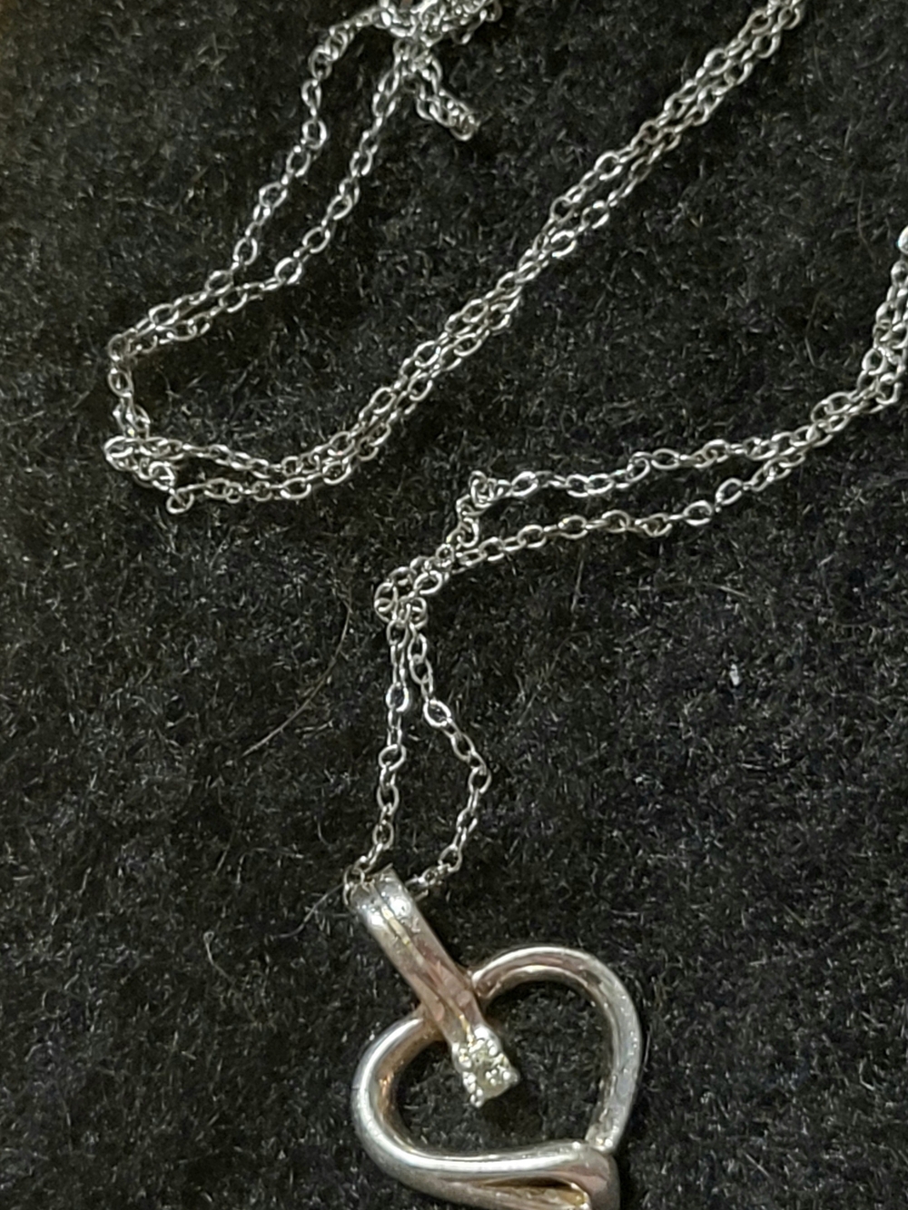 Sterling Silver Heart Necklace